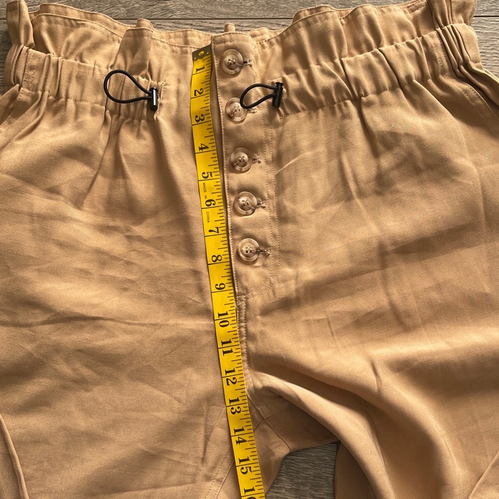 Elodie Women's Tan Button-Up Pants - Picture 7 of 16